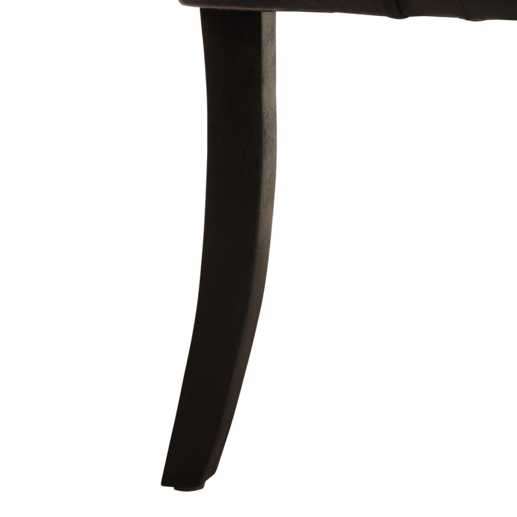 Cadeiras de jantar 4 pcs couro de cabra genuíno castanho