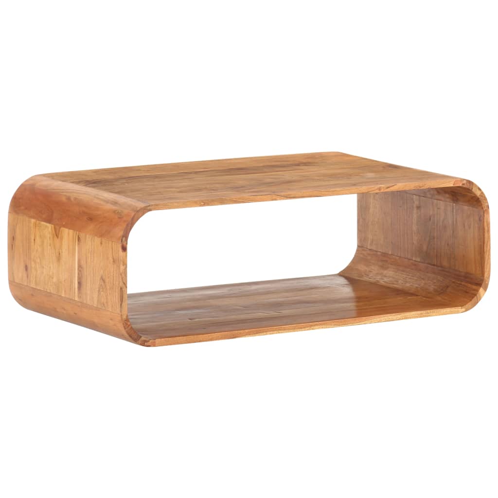 Mesa de centro 90x50x30 cm madeira de acácia maciça