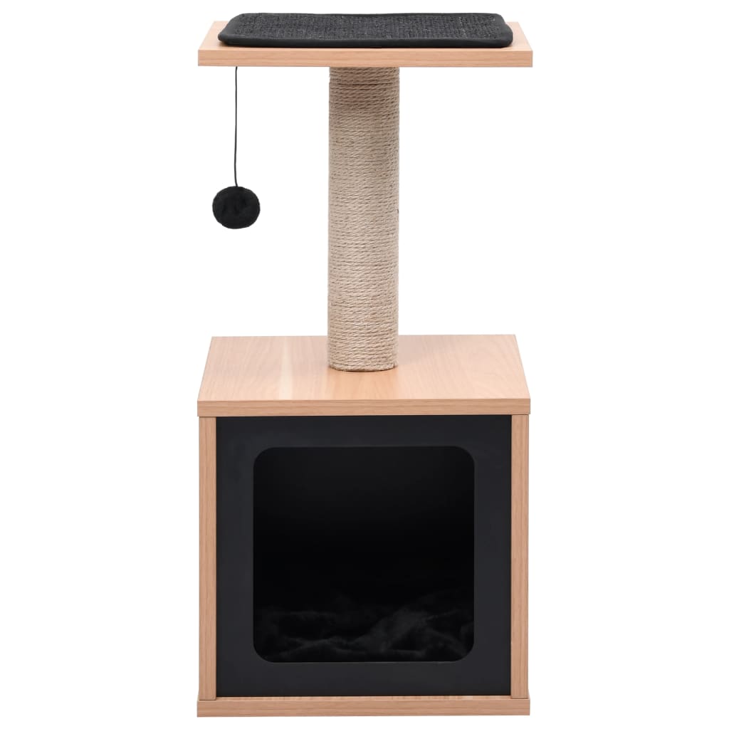 Árvore para gatos c/ tapete arranhador sisal 62 cm