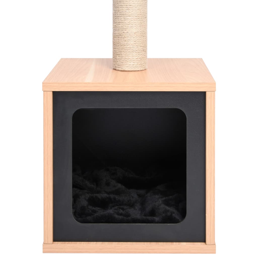 Árvore para gatos c/ tapete arranhador sisal 62 cm