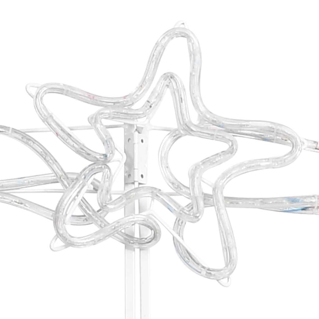 Presépio de Natal 240 luzes LED 116x41x87 cm