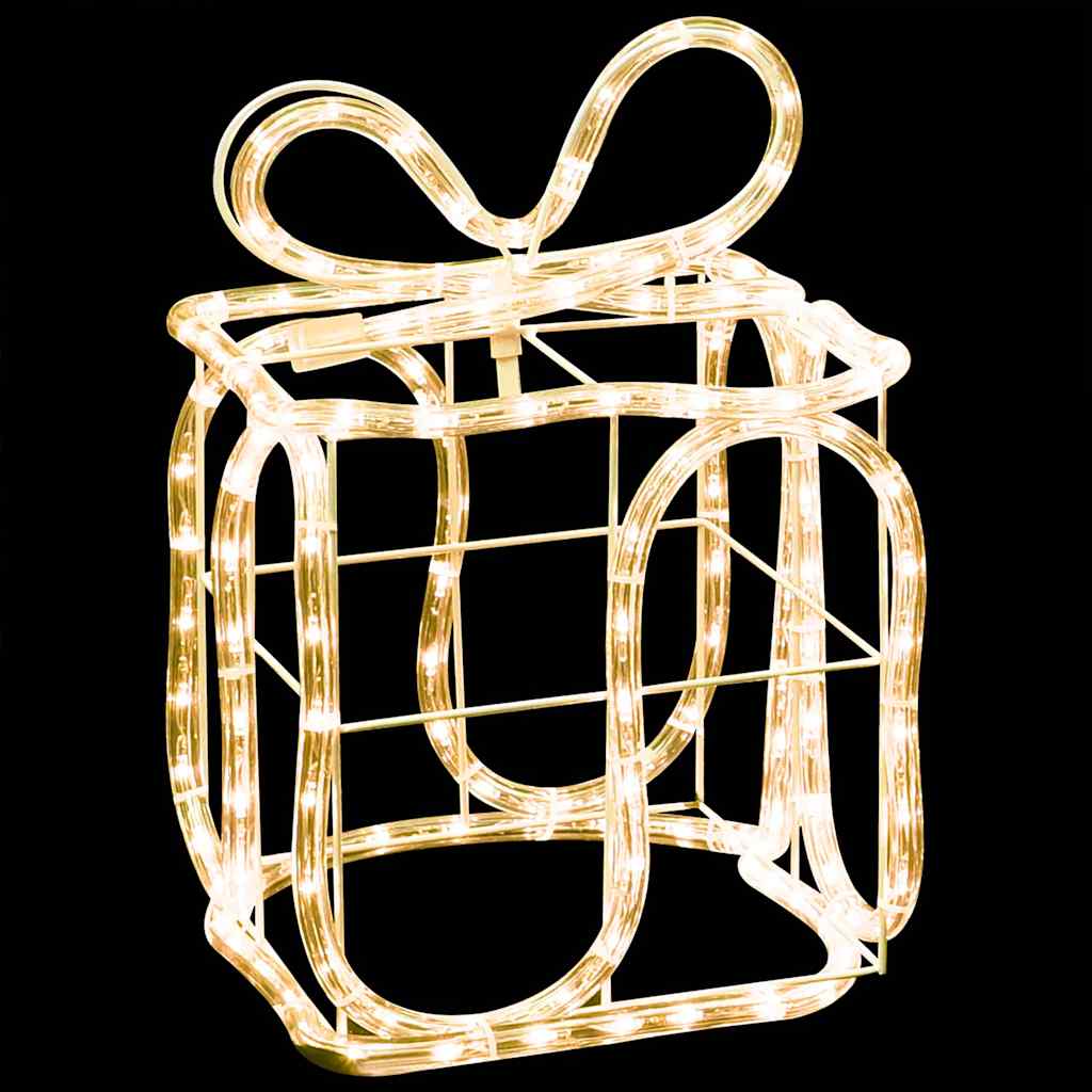 Caixas presente de Natal com 180 luzes LED interior/exterior