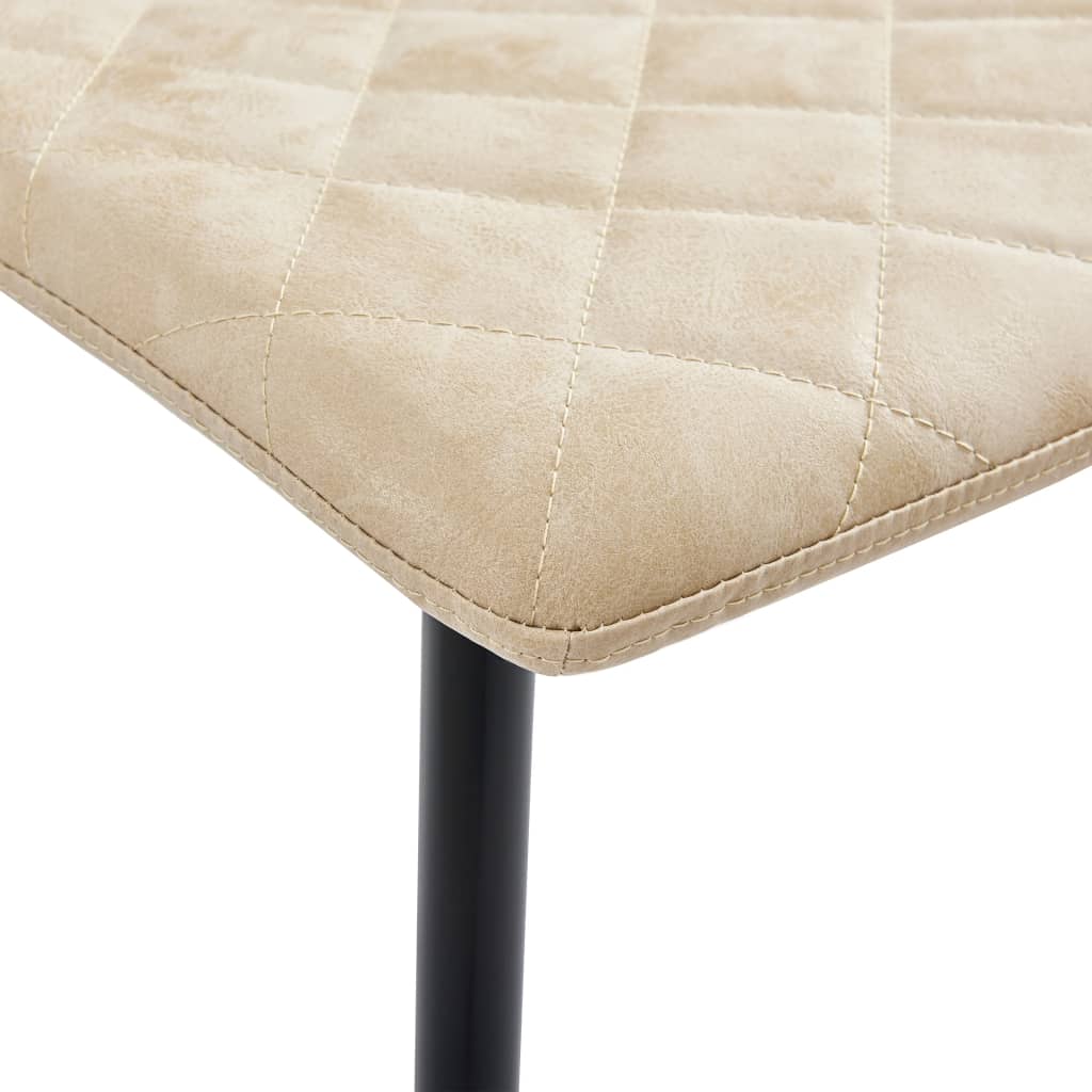 5 pcs conjunto de jantar couro artificial cinzento-claro