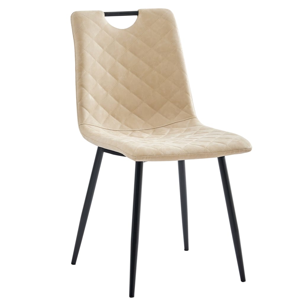 5 pcs conjunto de jantar couro artificial cinzento-claro