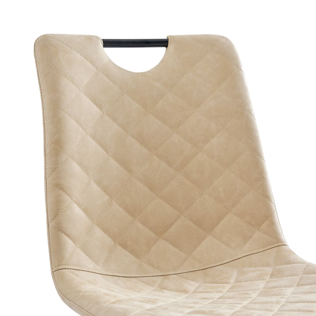 5 pcs conjunto de jantar couro artificial cinzento-claro