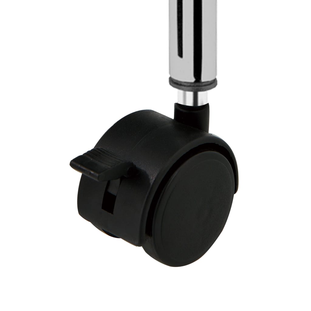 Carrinho de arrumação móvel com 4 gavetas plástico rosa