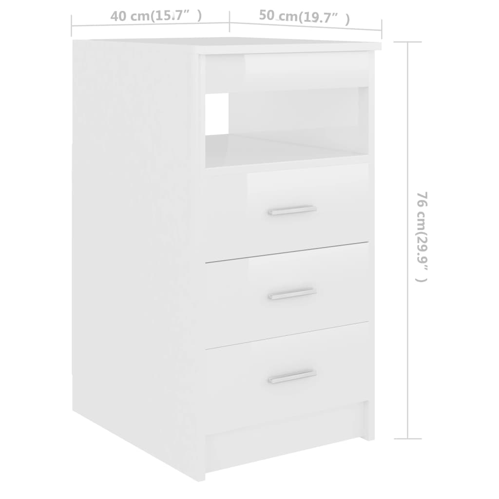 Secretária 140x50x76 cm contraplacado branco brilhante