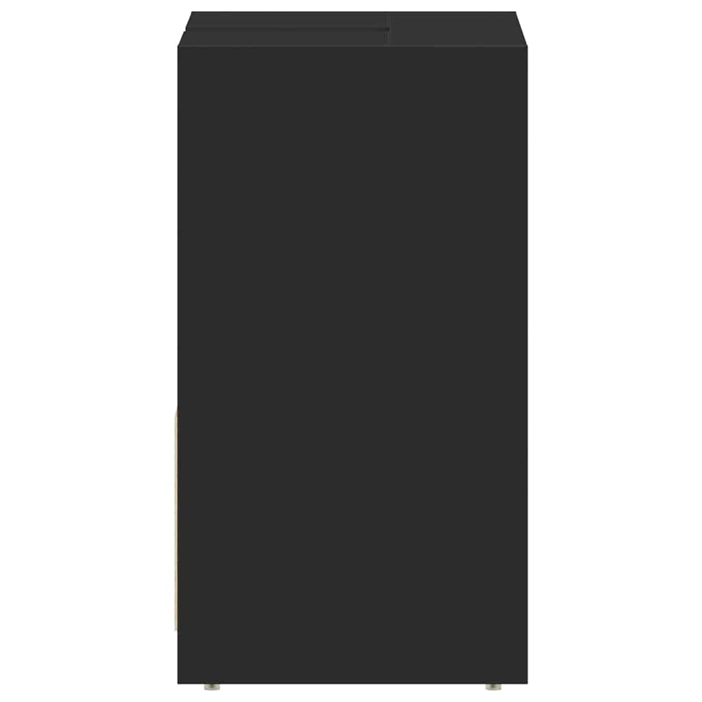 Armário casa de banho 60x33x61 cm contrapl. branco brilhante