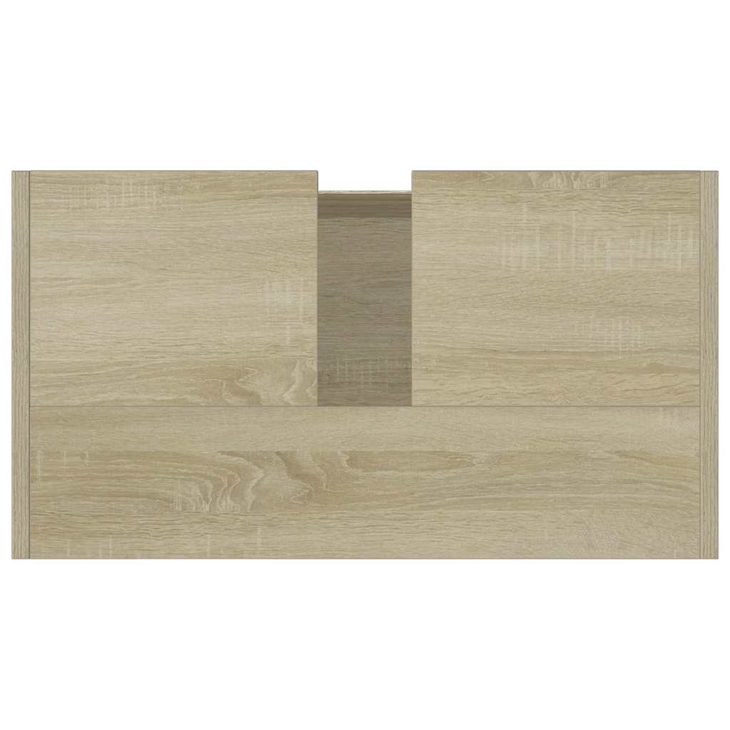 Armário casa de banho 60x33x61 cm contrapl. branco brilhante