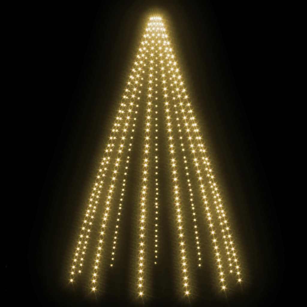 Cordão de luzes para árvore de Natal 500 luzes LED 500 cm