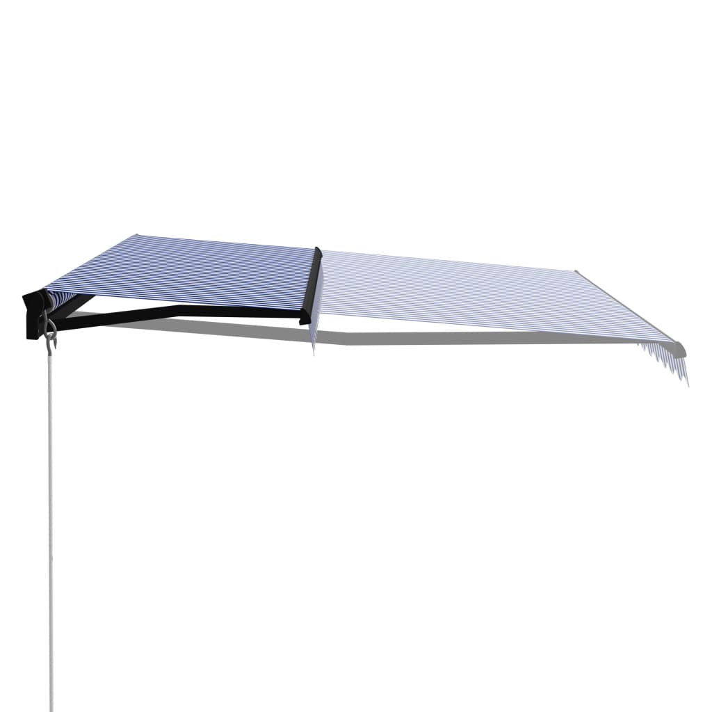 Toldo retrátil manual 450x300 cm antracite