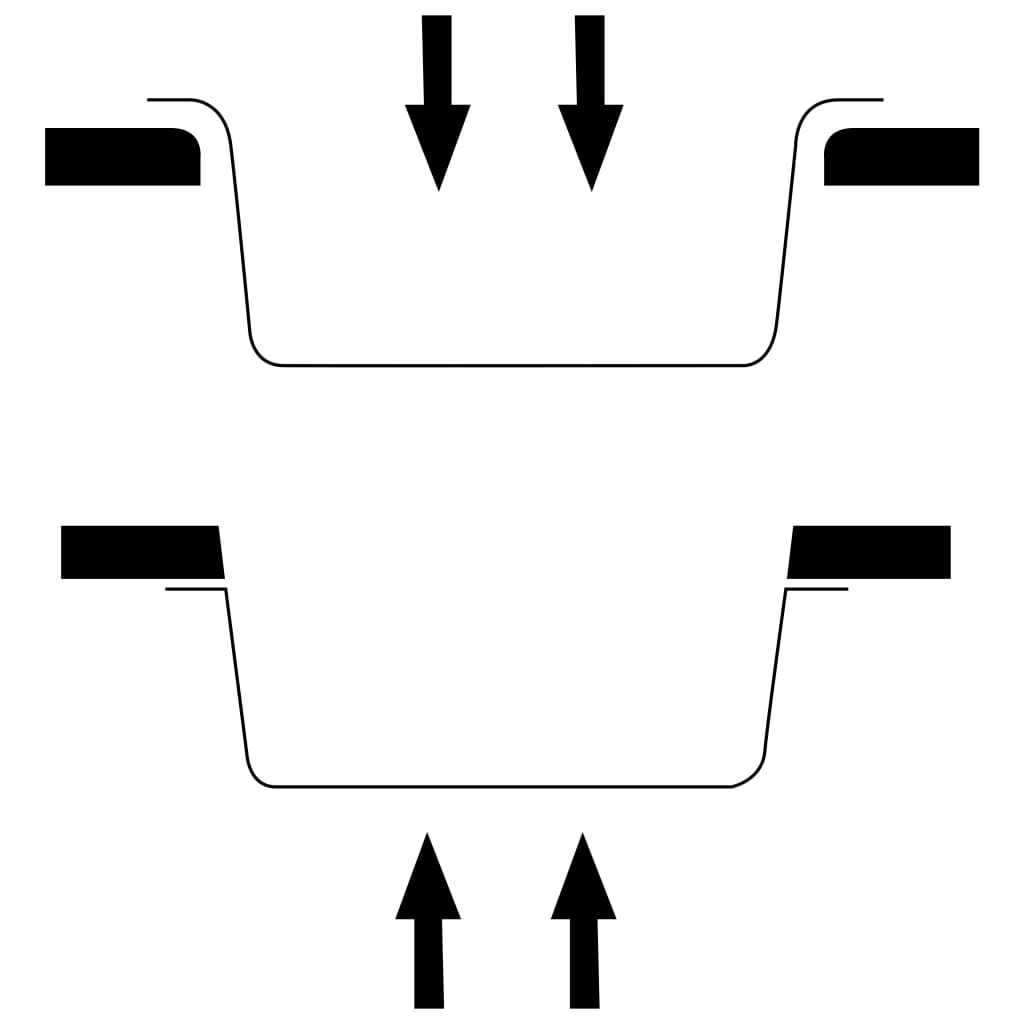 Lava-louça cozinha c/ orifício extravasamento granito branco