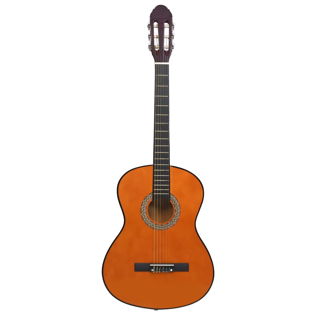 Guitarra clássica para iniciantes com saco 4/4 39" azul