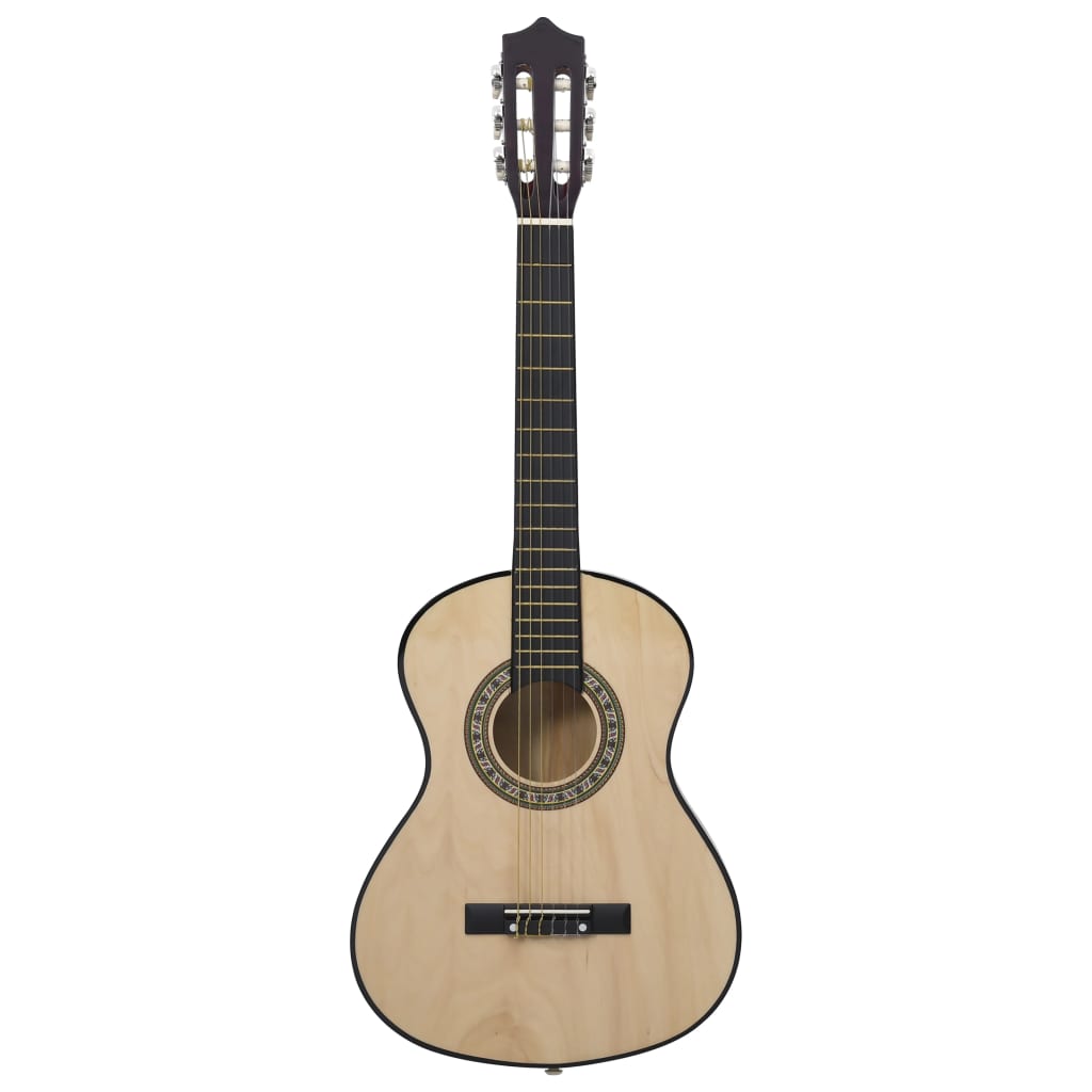 Guitarra clássica iniciantes/crianças c/ saco 1/2 34" tília