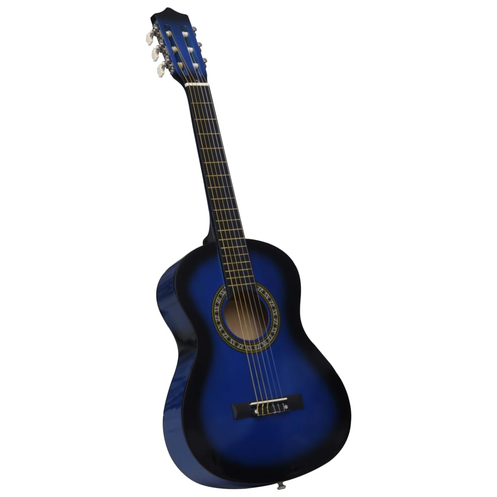 Guitarra clássica iniciantes/crianças c/ saco 1/2 34" tília