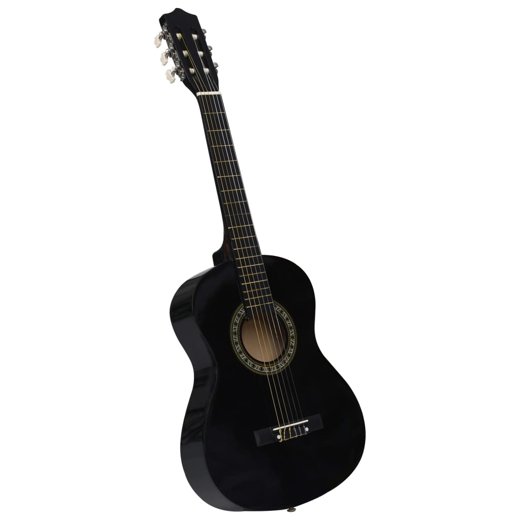 Guitarra clássica iniciantes/crianças c/ saco 1/2 34" tília