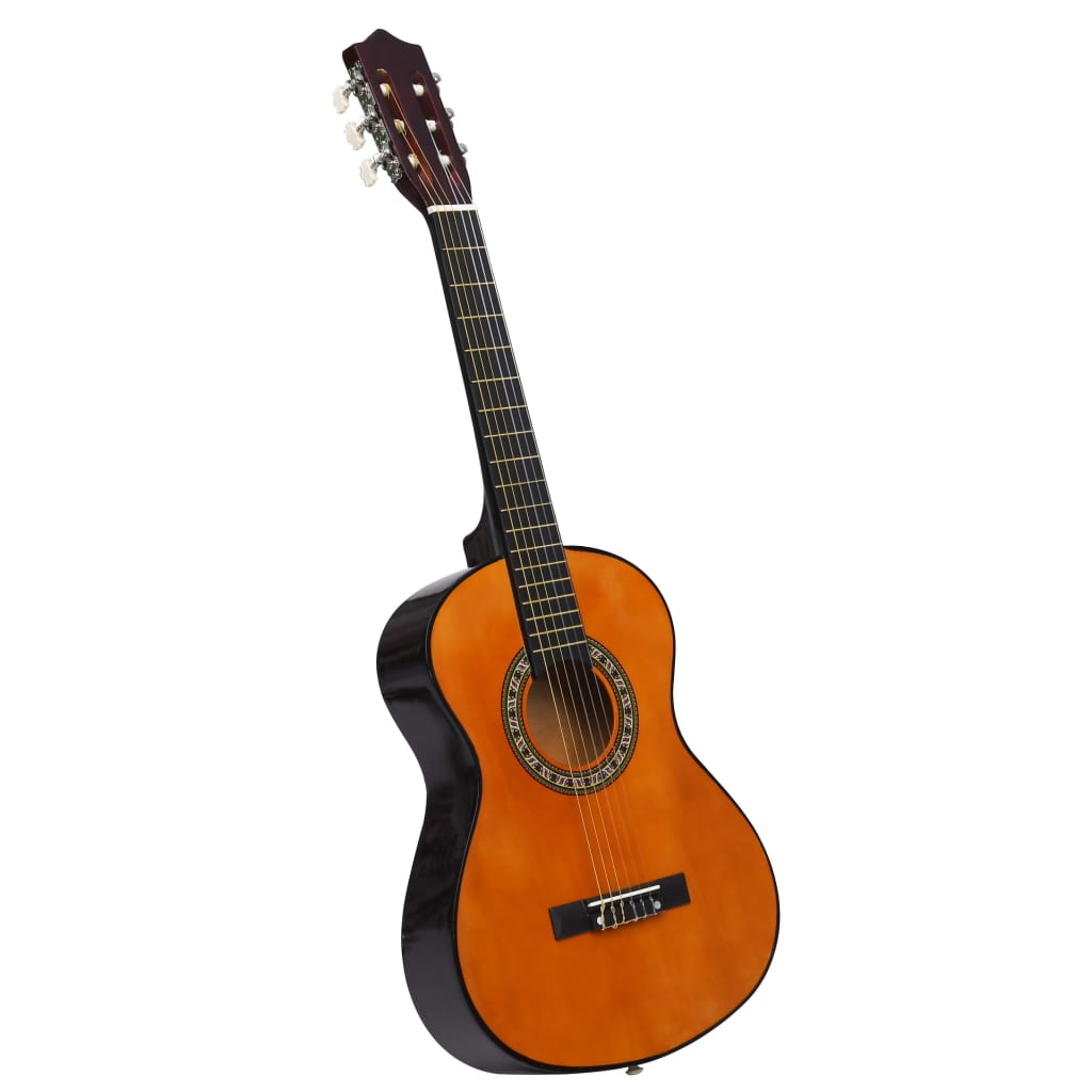 Guitarra clássica iniciantes/crianças c/ saco 1/2 34" tília