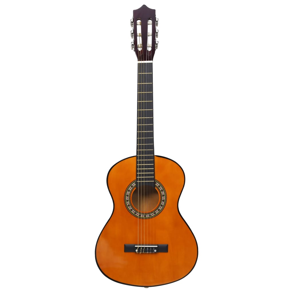 Guitarra clássica iniciantes/crianças c/ saco 1/2 34" tília