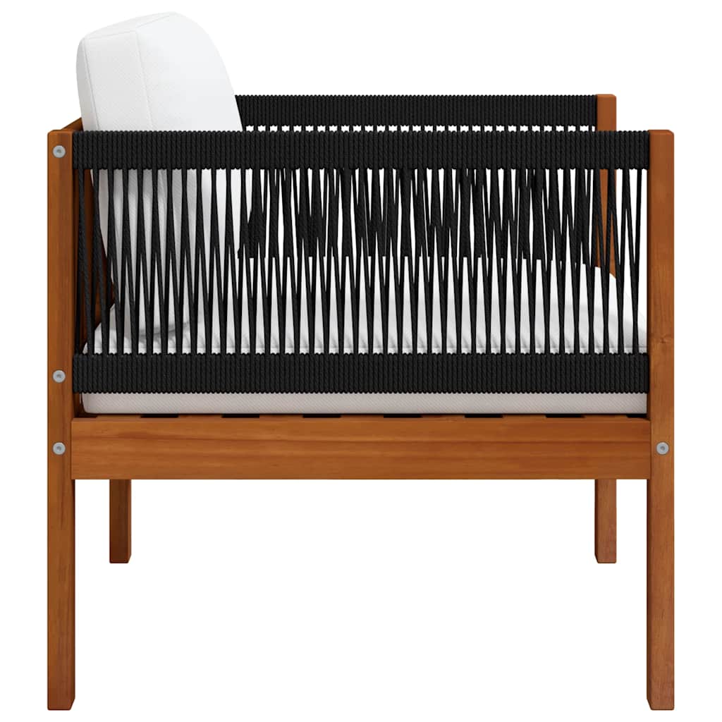 Cadeiras de exterior empilháveis 6 pcs vime PE cinzento