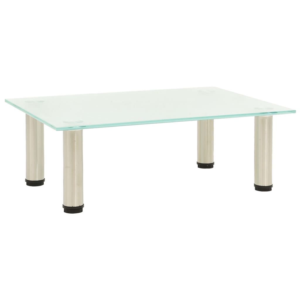 Móvel de TV 40x35x17 cm vidro temperado fosco