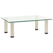 Móvel de TV 40x35x17 cm vidro temperado transparente