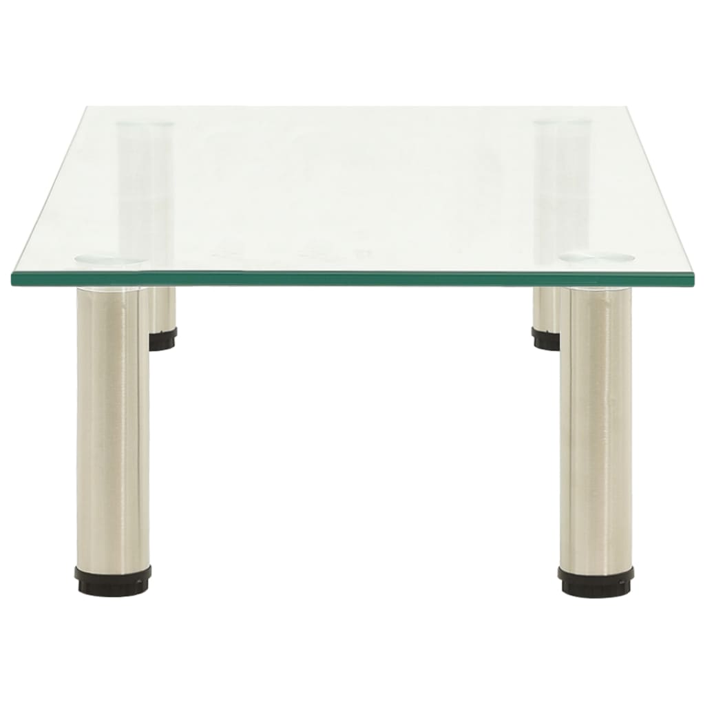 Móvel de TV 60x35x17 cm vidro temperado transparente