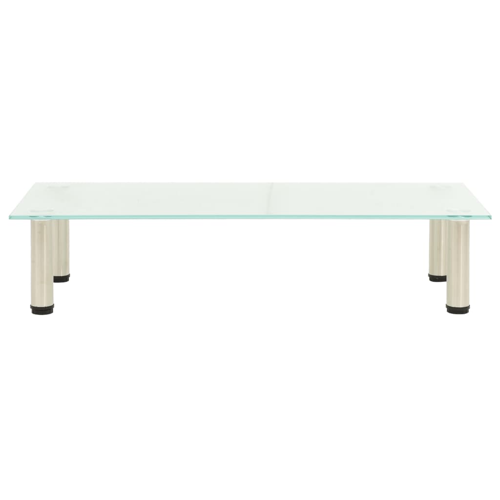 Móvel de TV 80x35x17 cm vidro temperado fosco