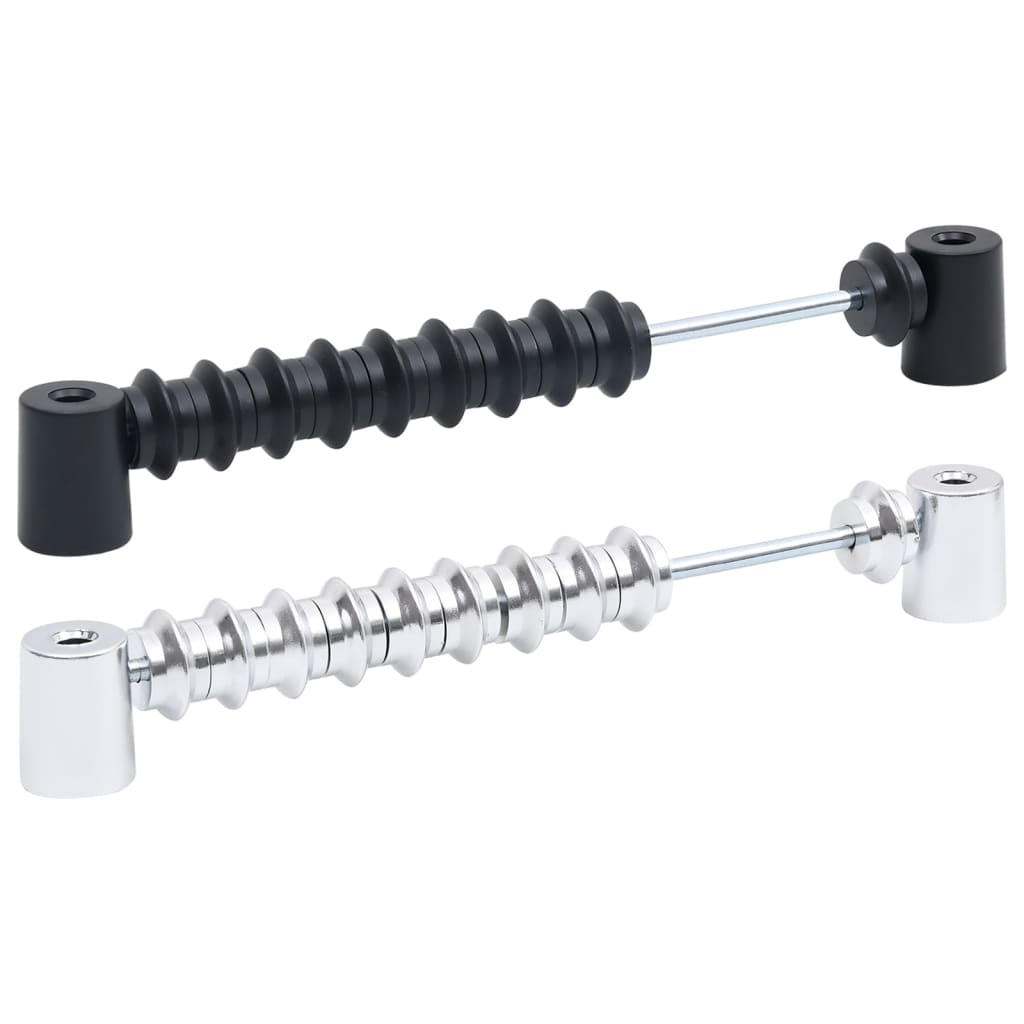 Marcador de pontuação p/ matraquilhos 2 pcs preto e prateado