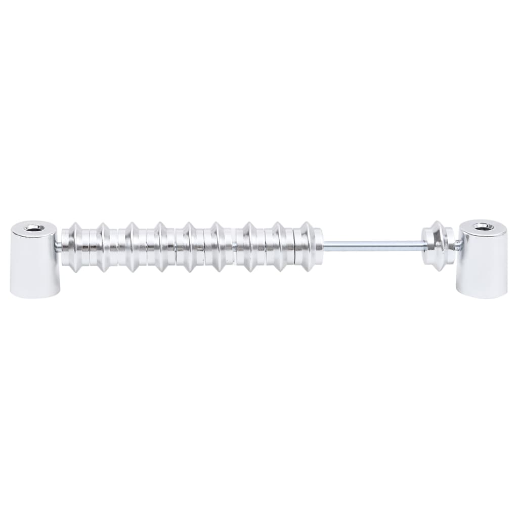 Marcador de pontuação p/ matraquilhos 2 pcs preto e prateado