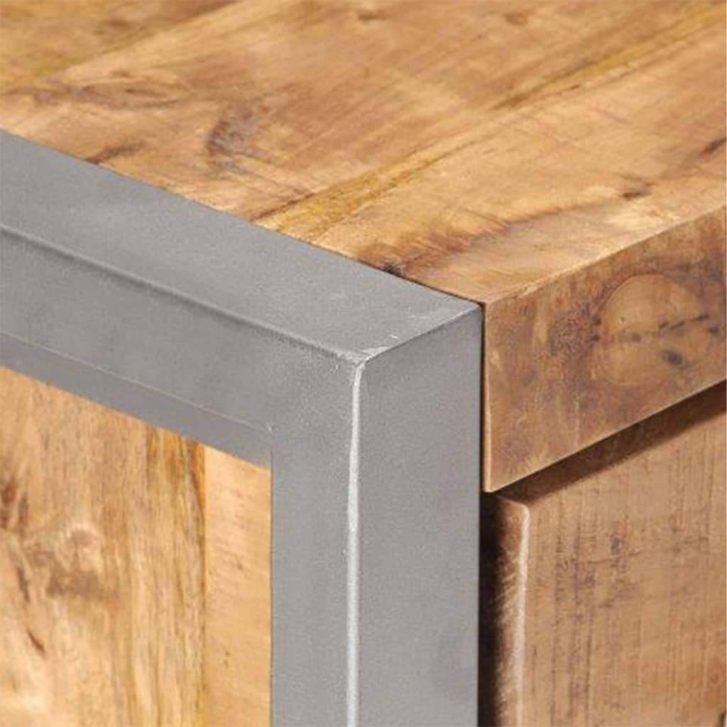 Aparador 60x35x70 cm madeira de mangueira áspera