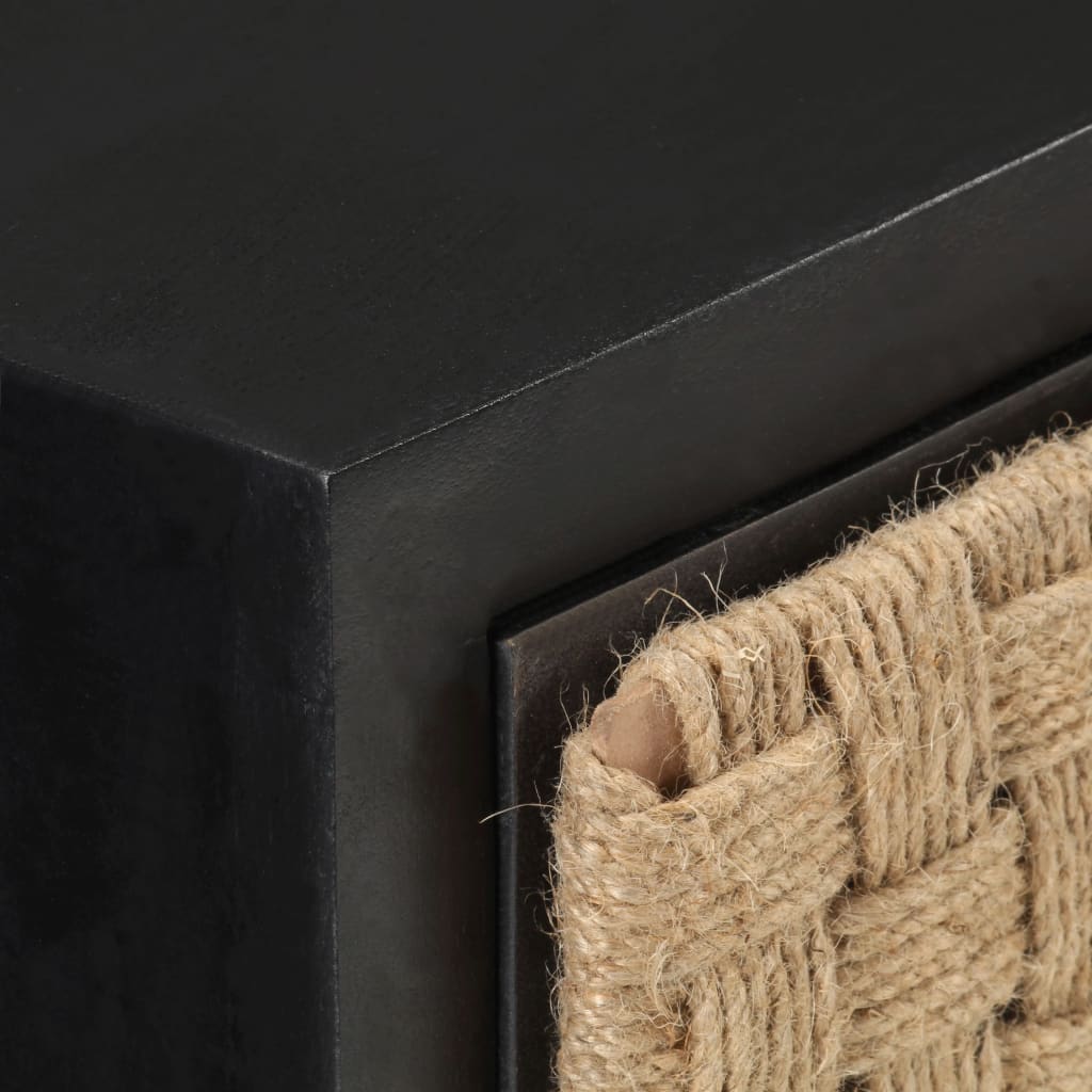 Mesa de cabeceira 40x30x50 cm madeira de mangueira maciça