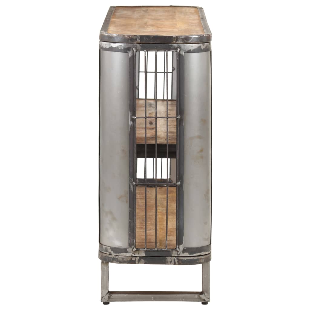 Aparador 120x30x73 cm madeira de mangueira maciça