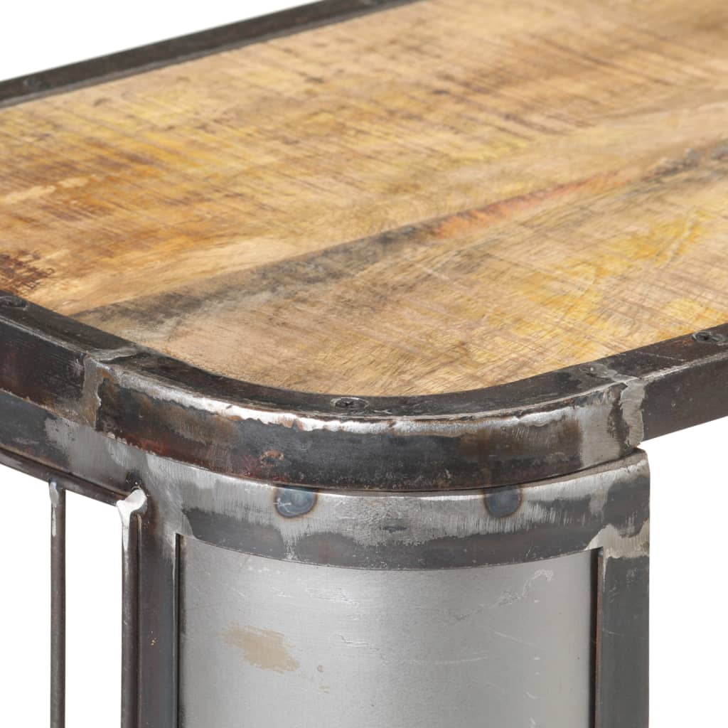 Aparador 120x30x73 cm madeira de mangueira maciça