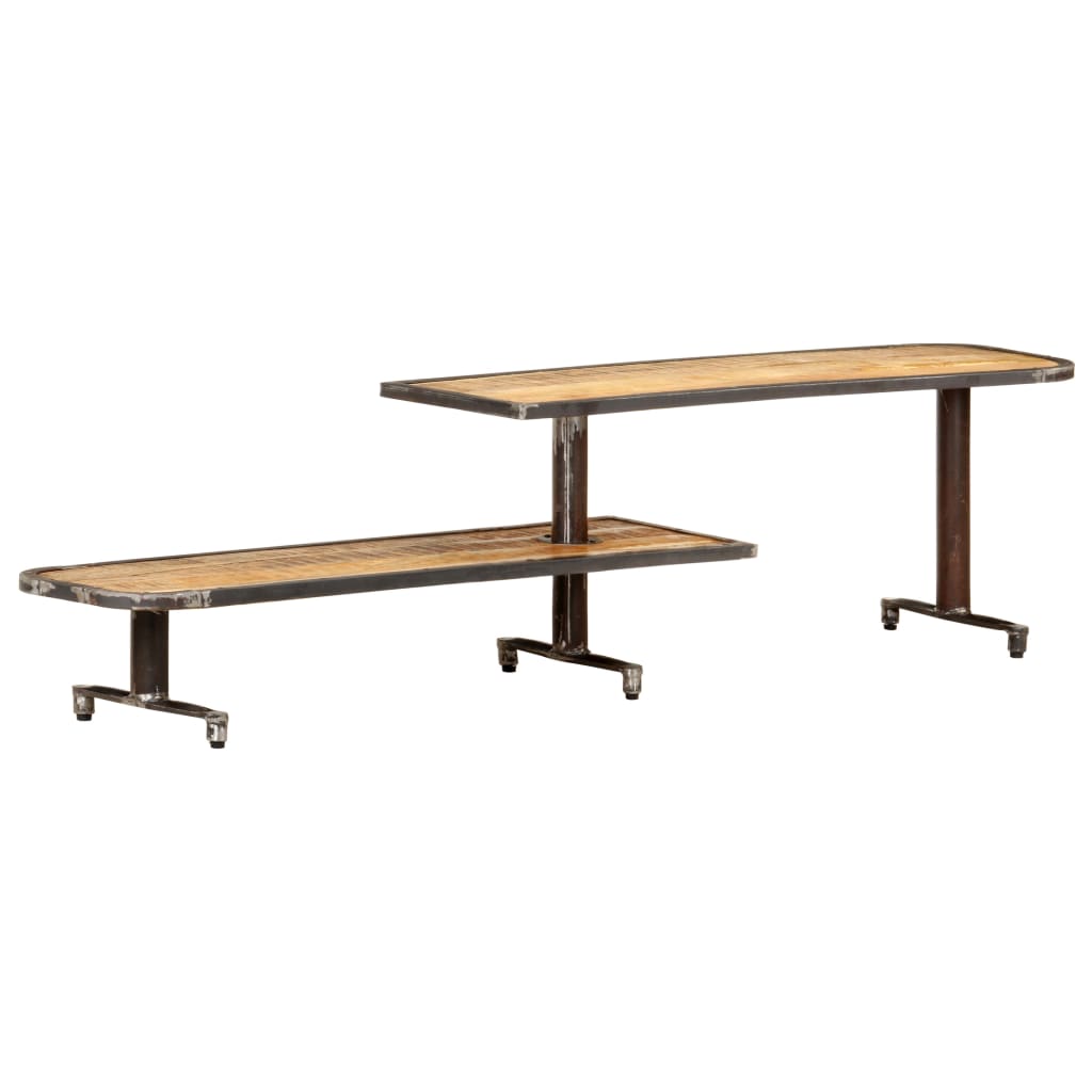 Móvel de TV 160x30x40 cm madeira de mangueira maciça