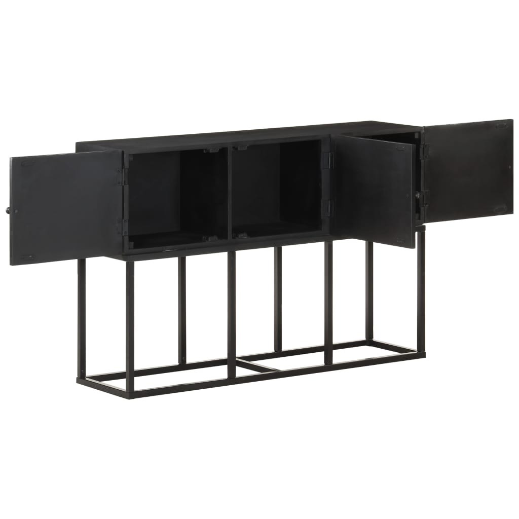 Aparador 115x30x76 cm madeira de mangueira maciça