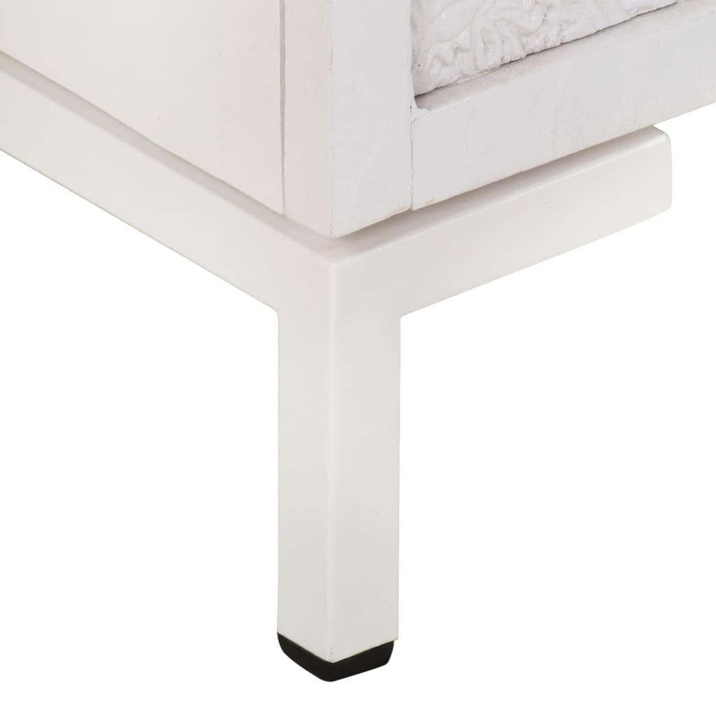 Aparador 60x30x76 cm madeira de mangueira maciça