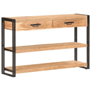 Aparador 120x30x75 cm madeira de acácia maciça