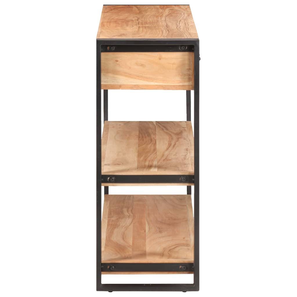 Aparador 120x30x75 cm madeira de acácia maciça