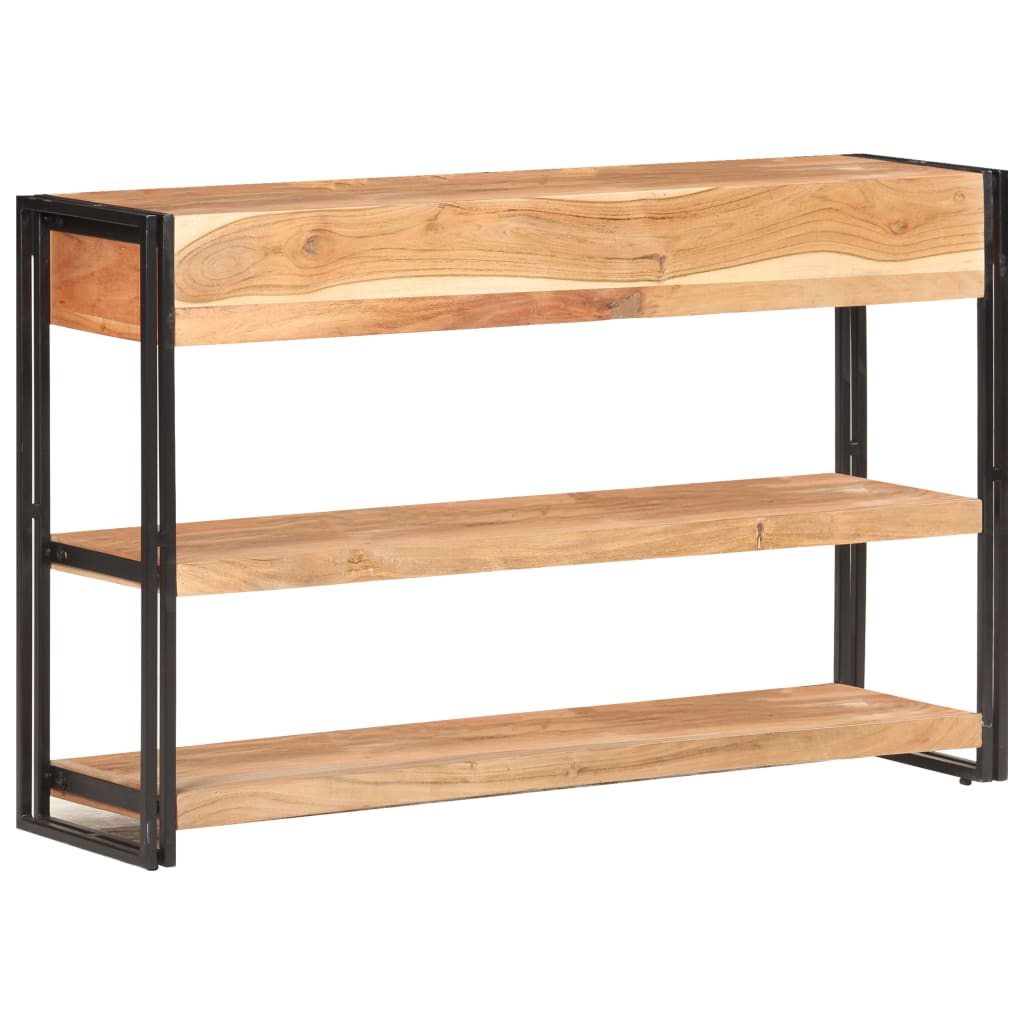 Aparador 120x30x75 cm madeira de acácia maciça