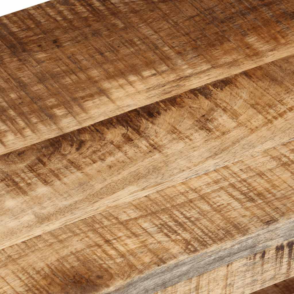 Móvel de TV 120x30x40 cm madeira de mangueira áspera