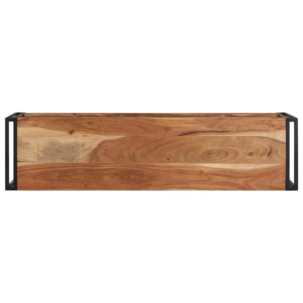 Móvel de TV 120x30x40 cm madeira de acácia maciça