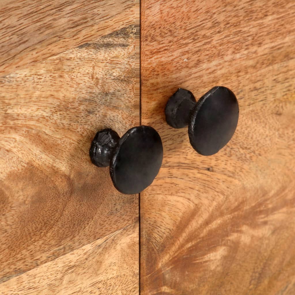 Aparador 116x35x75 cm madeira de mangueira maciça