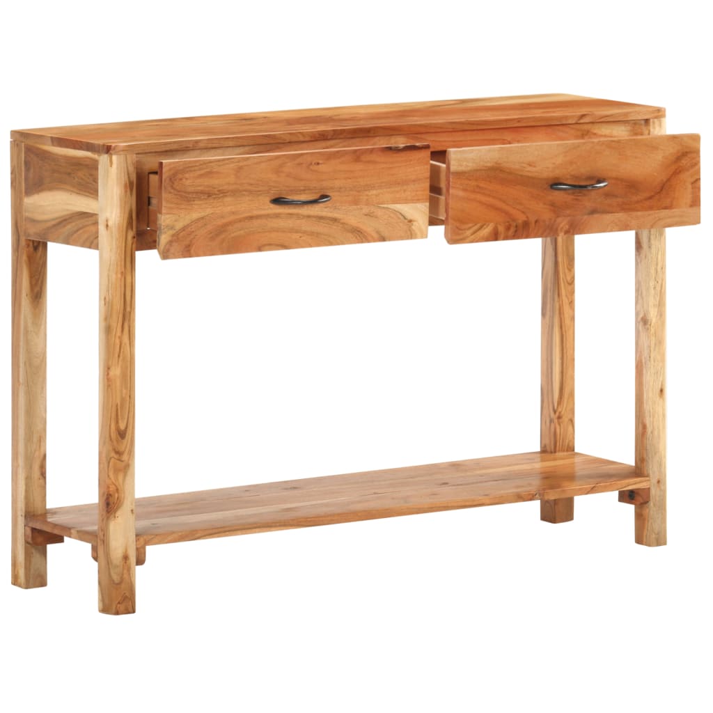 Aparador 110x30x75 cm madeira de acácia maciça