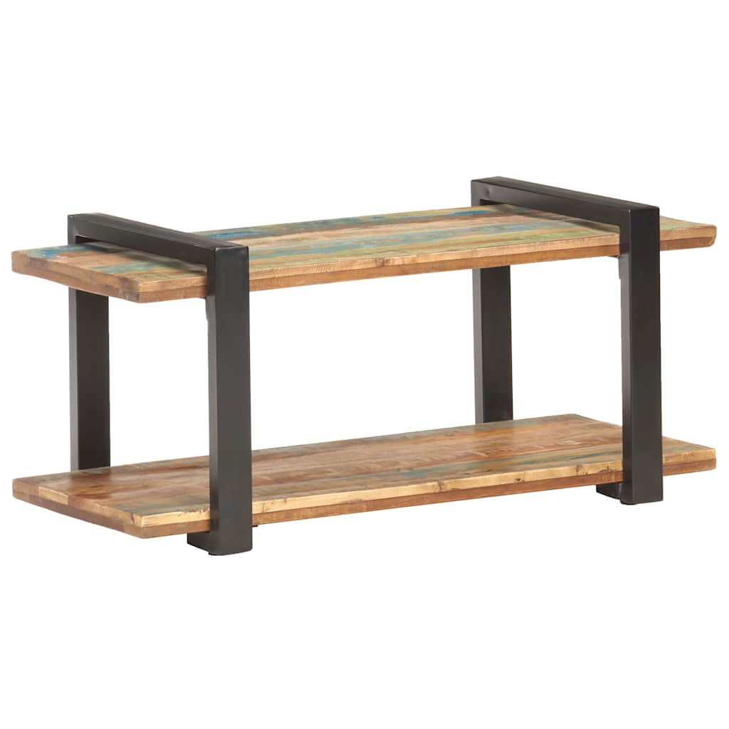 Móvel de TV 90x40x40 cm madeira recuperada maciça