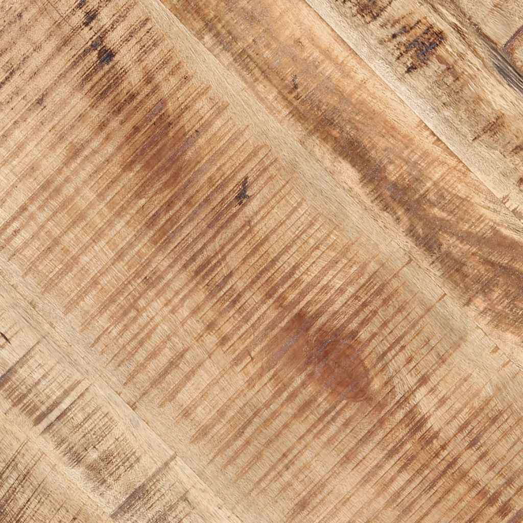 Mesa de centro Ø68x43 cm madeira de mangueira áspera