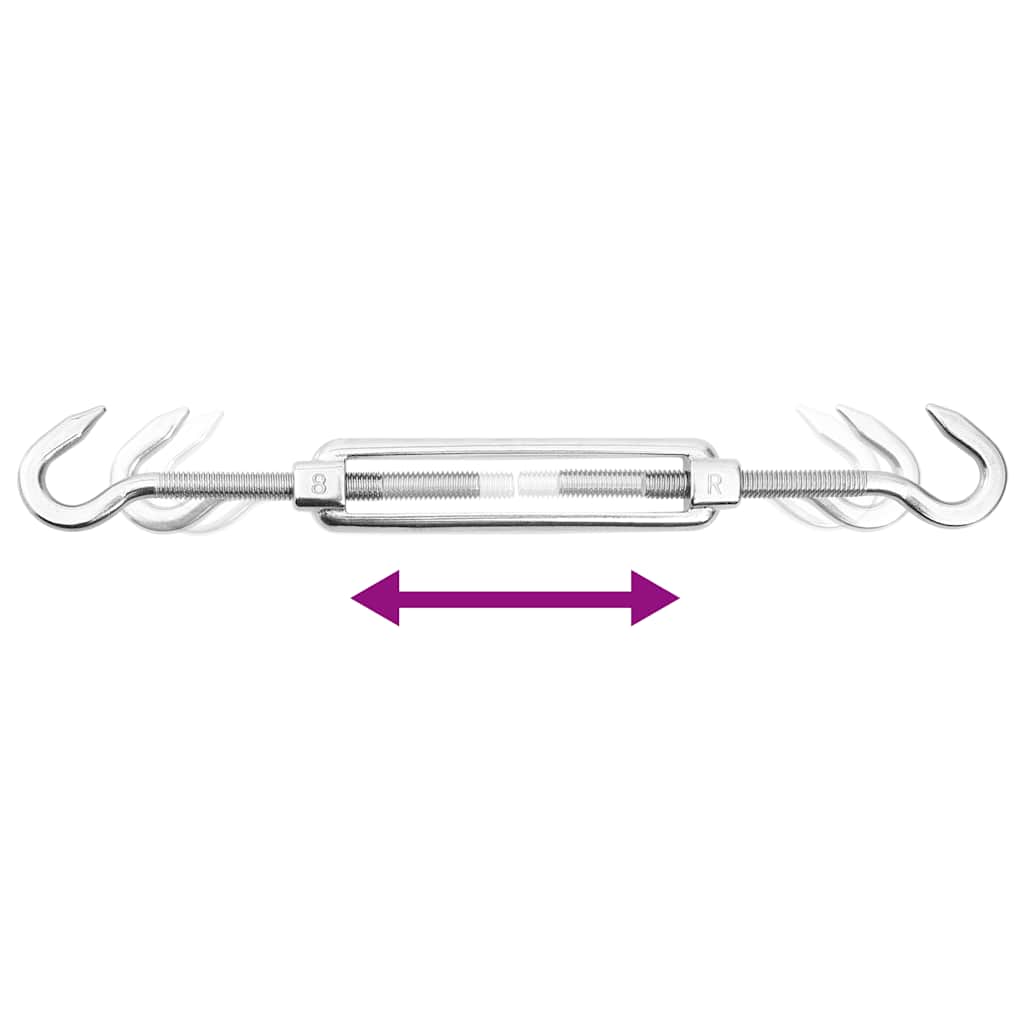 12 pcs conjunto de acessórios p/ para-sol vela aço inoxidável