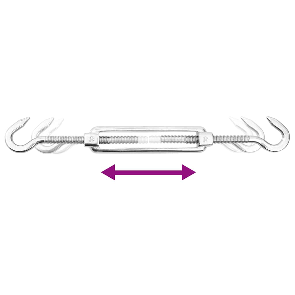 12 pcs conjunto de acessórios p/ para-sol vela aço inoxidável