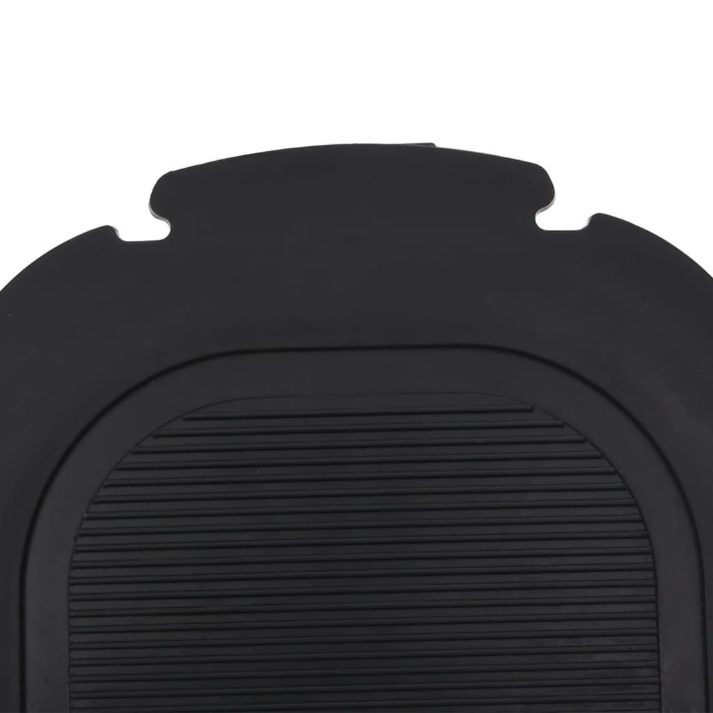 Bomba de pé 26x18 cm PP e PE cinzento e amarelo