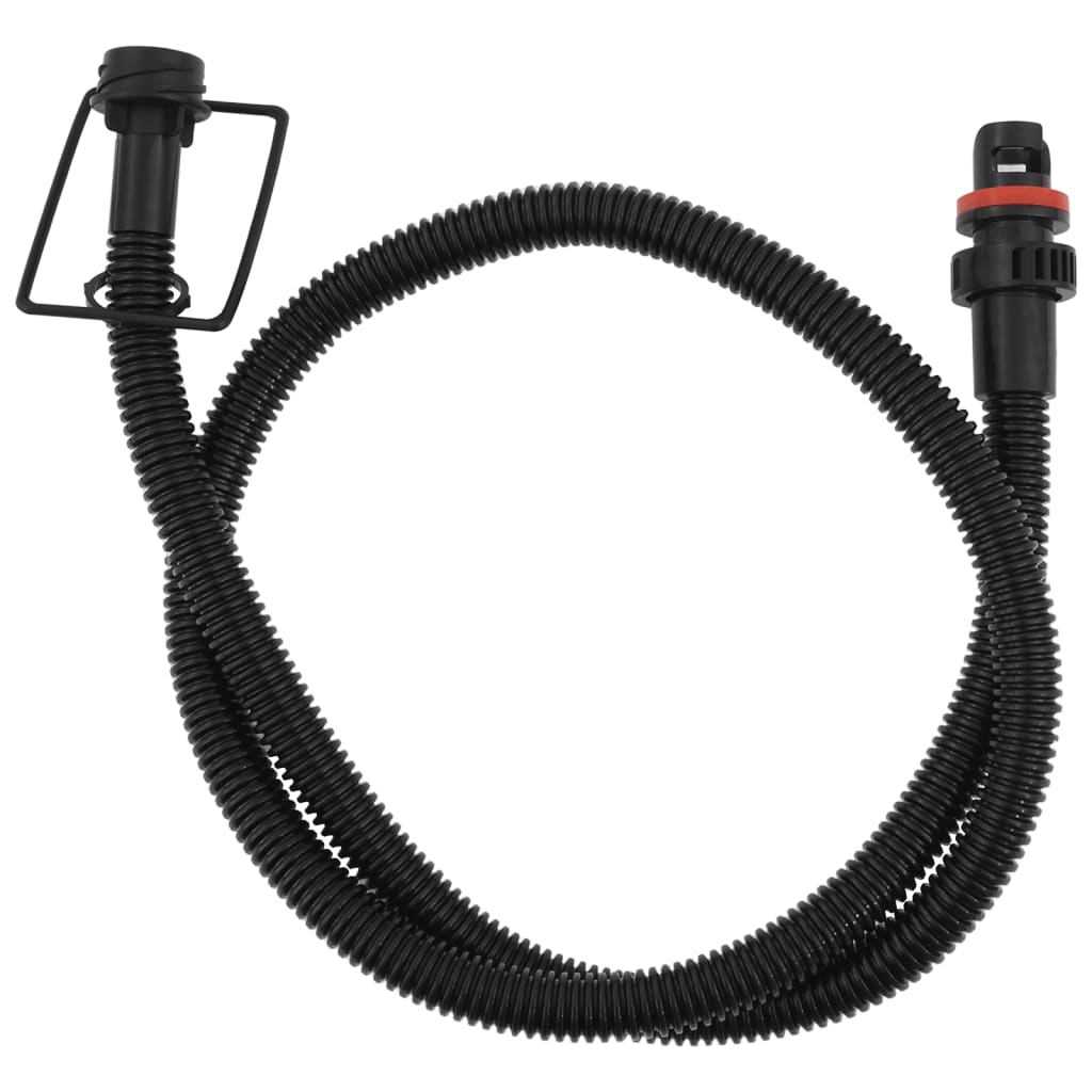 Bomba de pé 26x18 cm PP e PE cinzento e amarelo