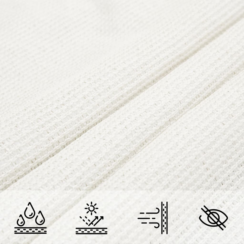 Para-sol estilo vela 160 g/m² 2,5x4 m PEAD antracite